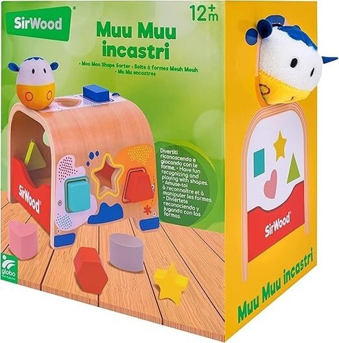 Sirwood mucca legno con - in,
